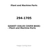 294-1705 - GASKET (VALVE COVER BASE)