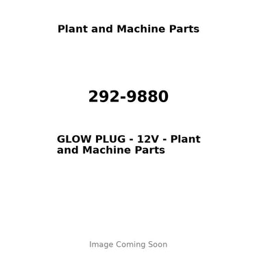 292-9880 - GLOW PLUG - 12V