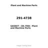 291-4738 - GASKET - OIL PAN