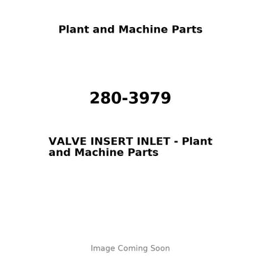 280-3979 - VALVE INSERT INLET