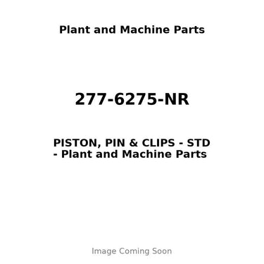 277-6275-NR - PISTON, PIN & CLIPS - STD
