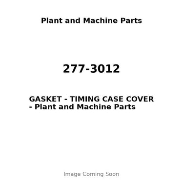 277-3012 - GASKET - TIMING CASE COVER