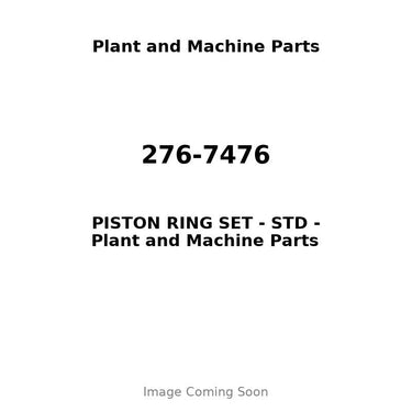 276-7476 - PISTON RING SET - STD