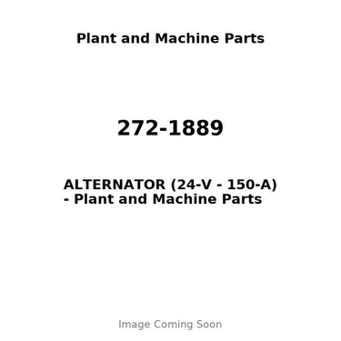 272-1889 - ALTERNATOR (24-V - 150-A)