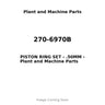 270-6970B - PISTON RING SET - .50MM