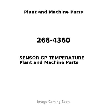 268-4360 - SENSOR GP-TEMPERATURE