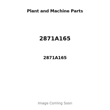 2871A165 - ALTERNATOR: 12V, 70A