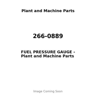 266-0889 - FUEL PRESSURE GAUGE