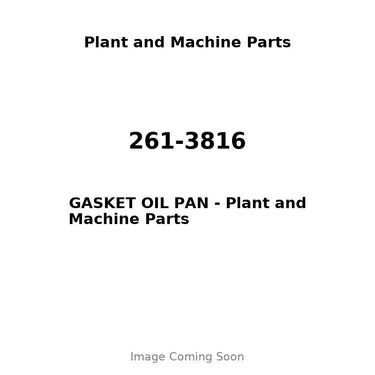 261-3816 - GASKET OIL PAN