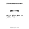 258-4946 - GASKET, HEAD