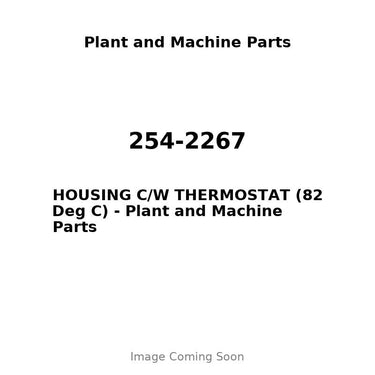 254-2267 - HOUSING C/W THERMOSTAT (82 Deg C)