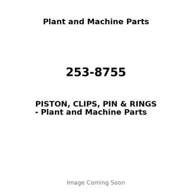 253-8755 - PISTON, CLIPS, PIN & RINGS