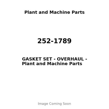 252-1789 - GASKET SET - OVERHAUL
