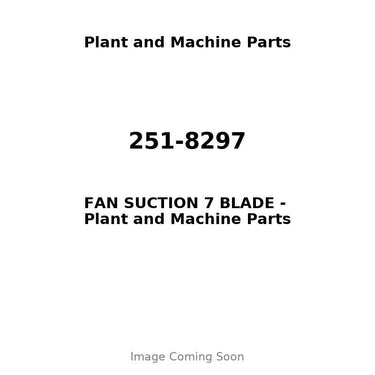 251-8297 - FAN SUCTION 7 BLADE