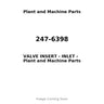 247-6398 - VALVE INSERT - INLET