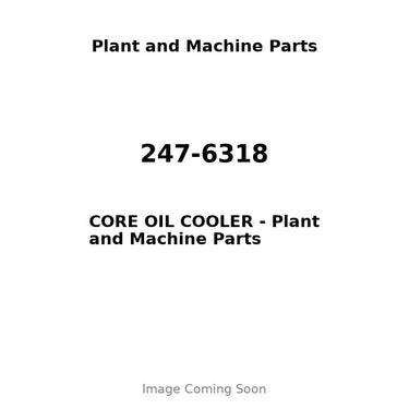 247-6318 - CORE OIL COOLER