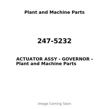 247-5232 - ACTUATOR ASSY - GOVERNOR