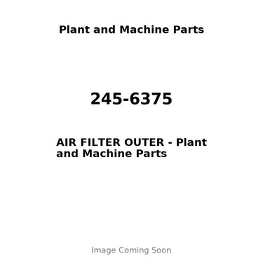 245-6375 - AIR FILTER OUTER