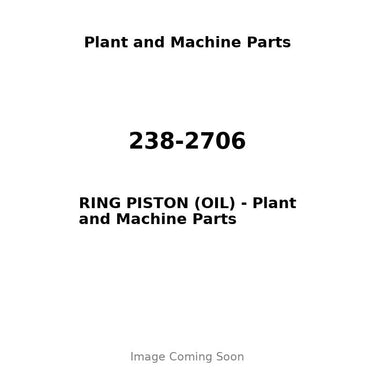 238-2706 - RING PISTON (OIL)