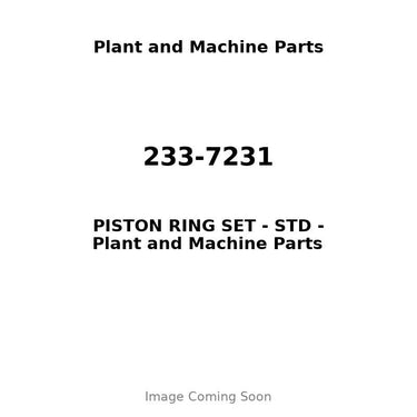 233-7231 - PISTON RING SET - STD