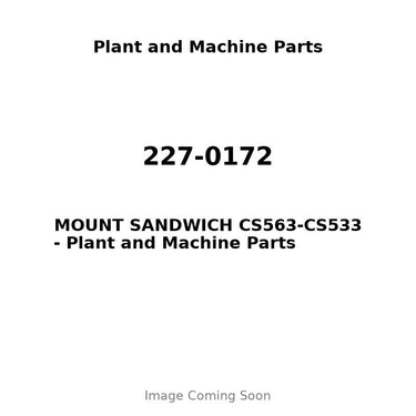 227-0172 - MOUNT SANDWICH CS563-CS533