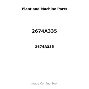 2674A335 - TURBOCHARGER