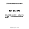 224-6638A1 - CON ROD BEARING KIT (STD) (3114)