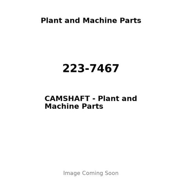 223-7467 - CAMSHAFT