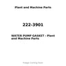 222-3901 - WATER PUMP GASKET