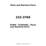 222-3769 - PUMP - STEERING
