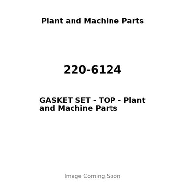 220-6124 - GASKET SET - TOP