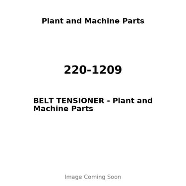 220-1209 - BELT TENSIONER