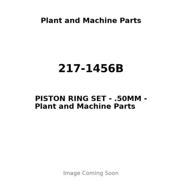 217-1456B - PISTON RING SET - .50MM