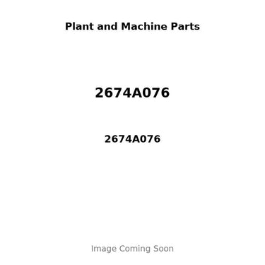 2674A076 - TURBOCHARGER