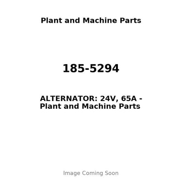 185-5294 - ALTERNATOR: 24V, 65A