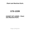 173-1339 - GASKET KIT LOWER