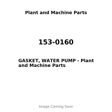 153-0160 - GASKET, WATER PUMP