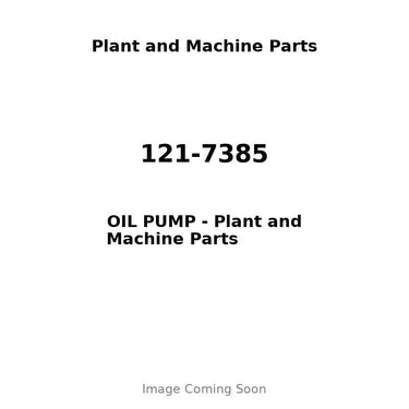 121-7385 - OIL PUMP