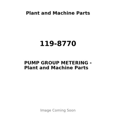 119-8770 - PUMP GROUP METERING