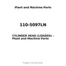 110-5097LN - CYLINDER HEAD (LOADED)