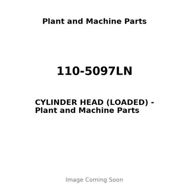 110-5097LN - CYLINDER HEAD (LOADED)