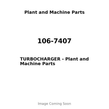 106-7407 - TURBOCHARGER