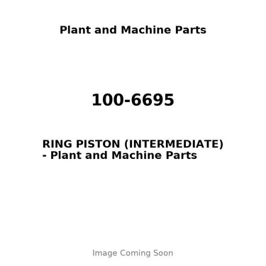 100-6695 - RING PISTON (INTERMEDIATE)