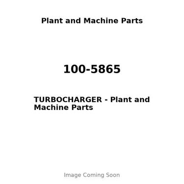100-5865 - TURBOCHARGER