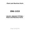 096-1153 - VALVE, GREASE FITTING