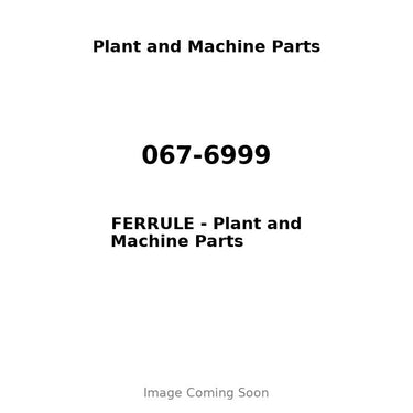 067-6999 - FERRULE