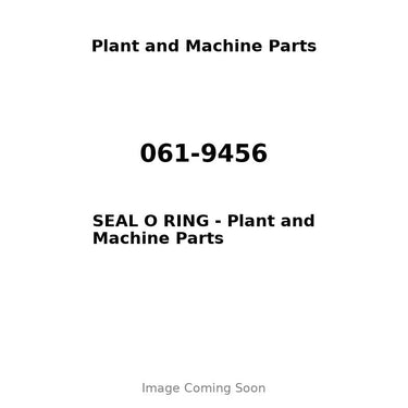 061-9456 - SEAL O RING