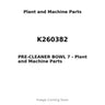 K260382 - PRE-CLEANER BOWL 7