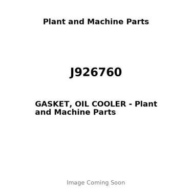 J926760 - GASKET, OIL COOLER