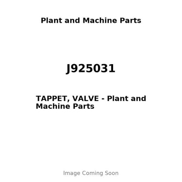 J925031 - TAPPET, VALVE